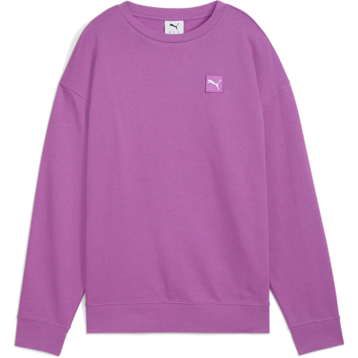 Thumbnail - Puma, Damen, Pullover, ESS ELEVATED Comfort Crew TR, Violett, (XXL)
