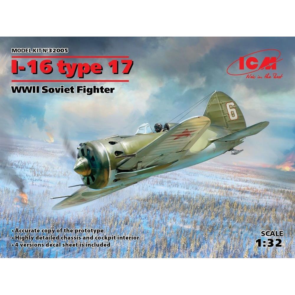 ICM I-16 type 17, WWII Soviet Fighter