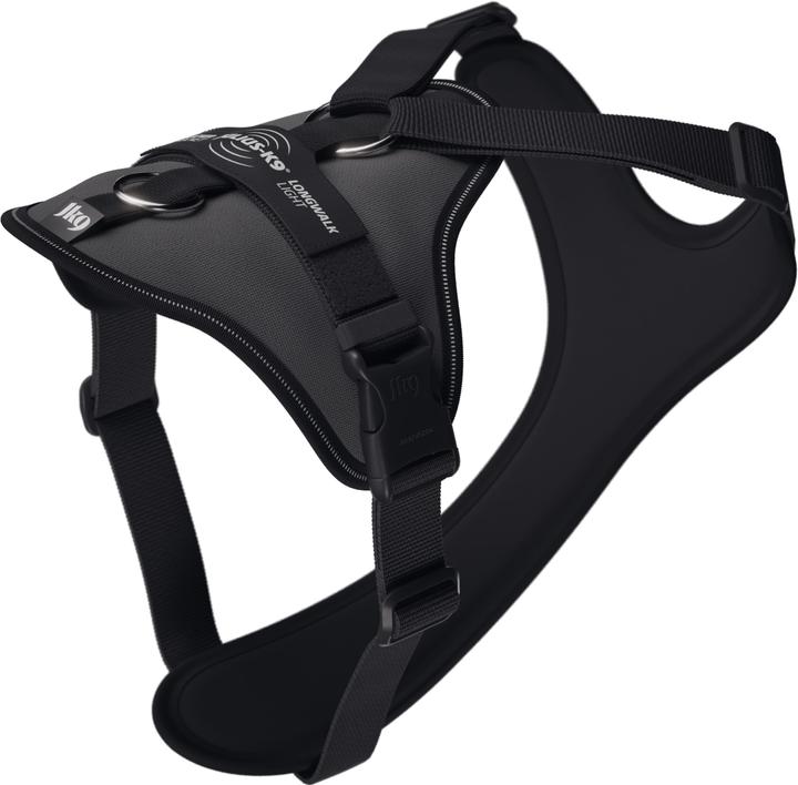 Actual product image Julius-K9 K9 Longwalk light sele w/trackerpocket,anthracite,2XL (XXL, Dog, General, Walks)