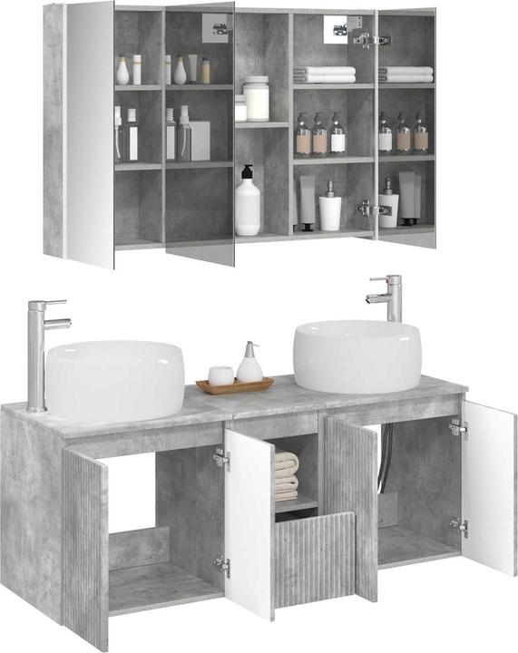 Produktbild vidaXL Badezimmerschrank-Set