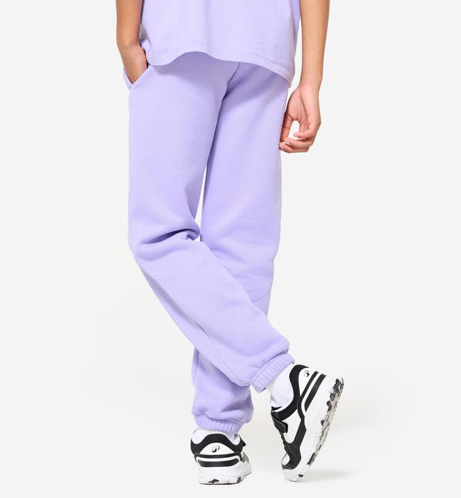 Image du produit Domyos Pantalon de survêtement multisport chaud enfant mixte, Violet