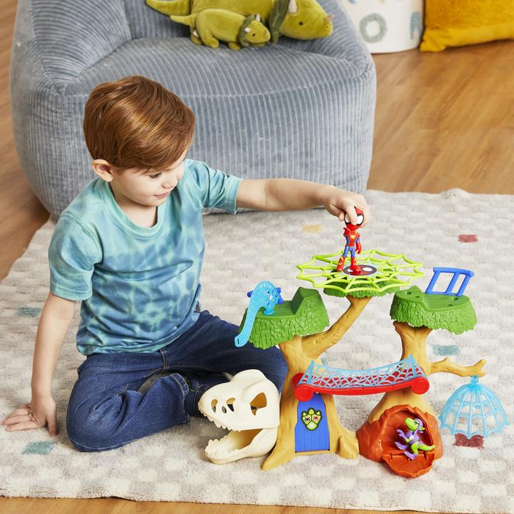 Produktbild Hasbro Saf Dinowebs Treehouse