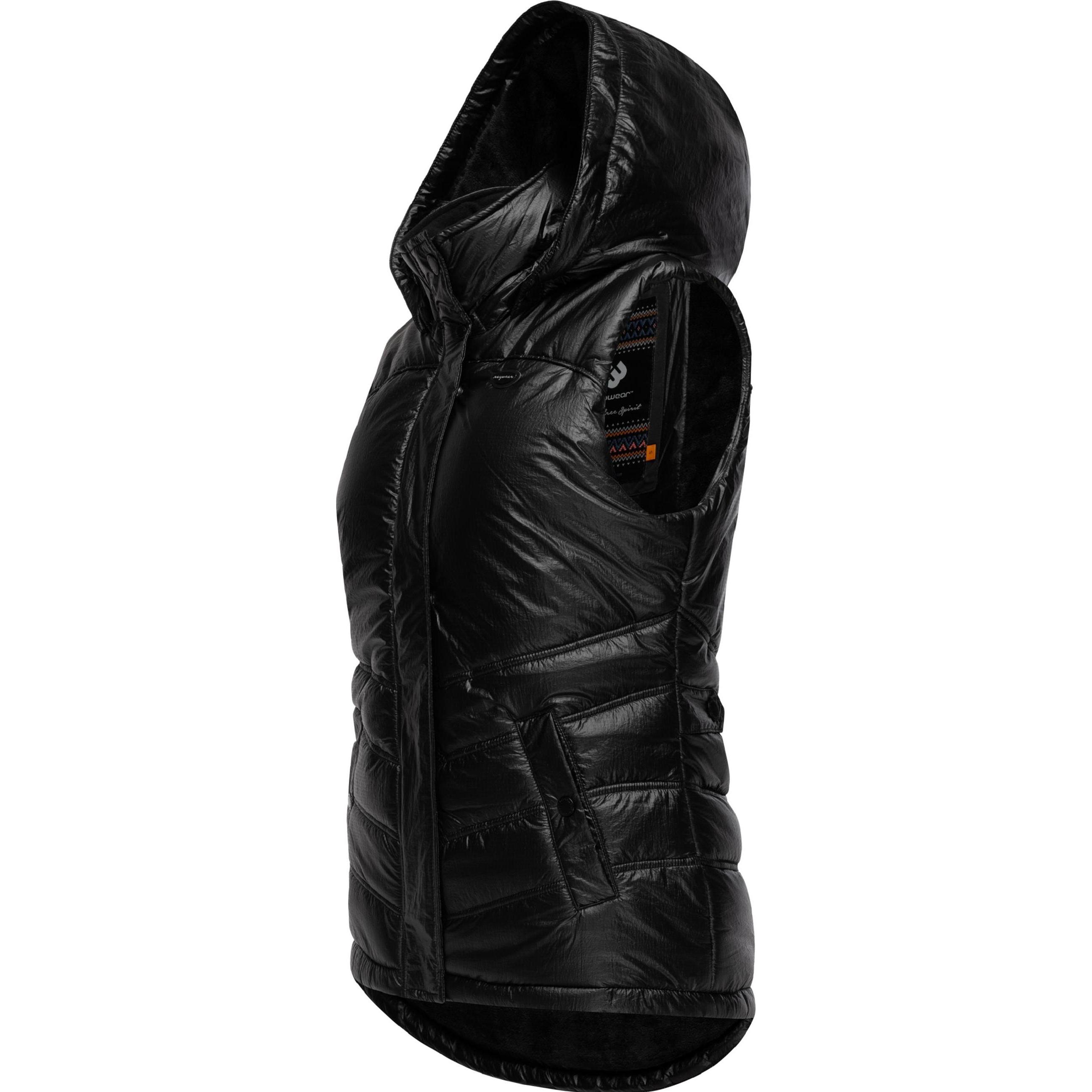 Thumbnail - Ragwear, Damen, Weste, Hesty Bling, Schwarz, (L)
