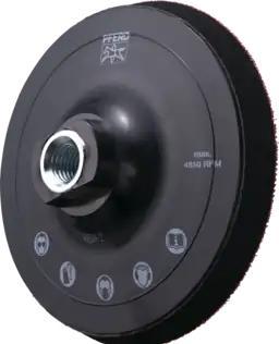 Actual product image Pferd Soft backing pad for hook and loop disc KRH-S Ø 125 mm thread M14