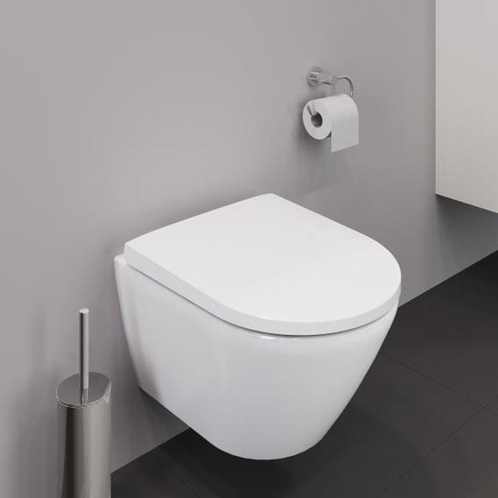 Produktbild Duravit Wand-Tiefspül-WC-Set D-NEO rimless weiss
