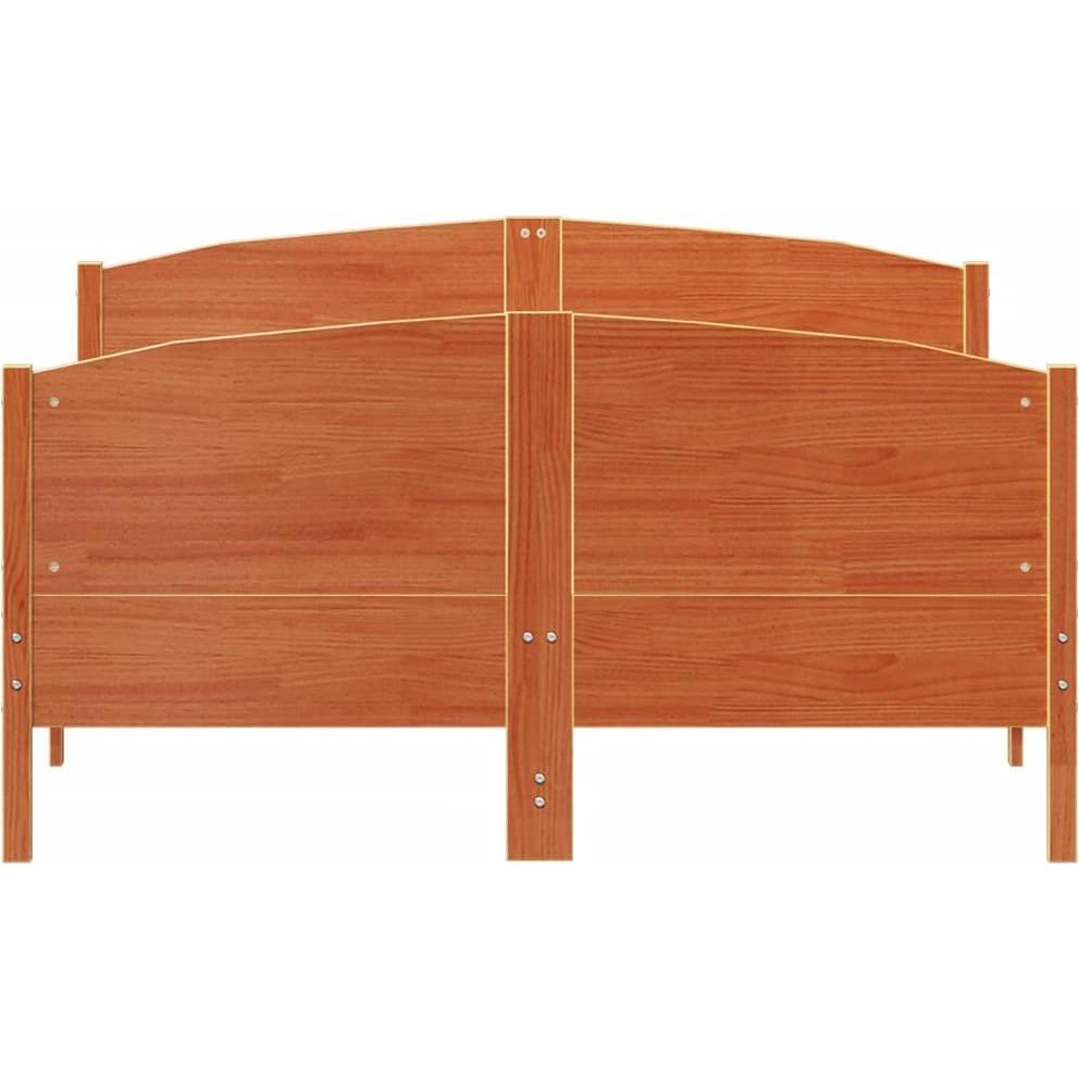 Thumbnail - VidaXL, Bett, Bett mit Kopfteil Kiefer (150 x 200 cm)