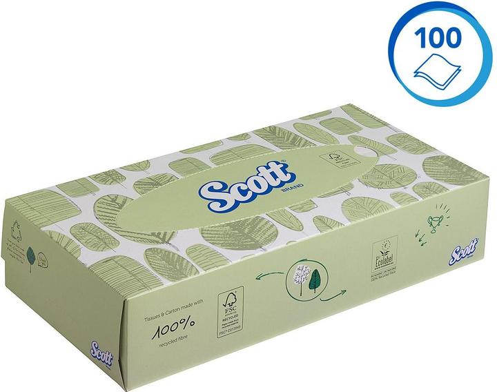 Actual product image Scott cosmetic tissues 08837020