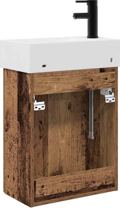 Produktbild vidaXL Badezimmerschrank (45.50 x 22.50 x 84 cm)