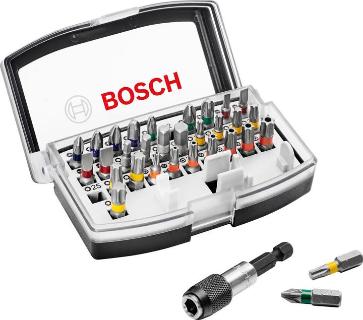 Produktbild Bosch Professional Zubehör Bits-Satz mit Klingenhalter (Sechskant (hexagonal))