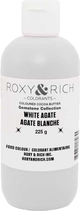Produktbild Roxy & Rich Kakaobutter stark glitzernd Schneeweiss