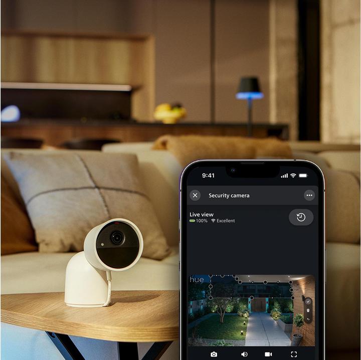 Produktbild Philips Hue Secure Kamera 2k Desktop (2048 x 1080 Pixel)