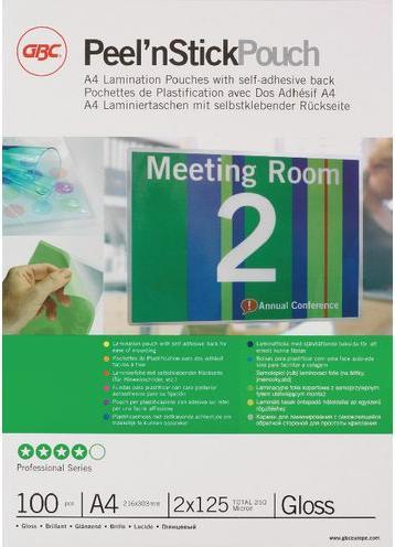 Productafbeelding GBC Lamineeretui (A4, 100 Pcs., 125 µm)