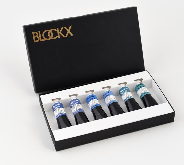 BlockX Aquarellset Kobalttöne (Kobalt)