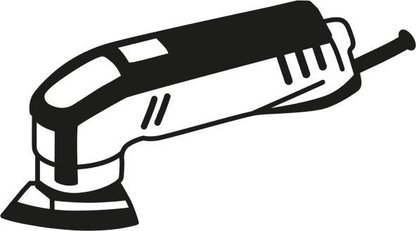Produktbild Bosch Professional Zubehör Reinigungsvlies für Dreieckschleifer, 93 mm, ohne Korn (P180)