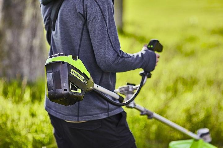 Actual product image Greenworks GD60BCB (Trim line)