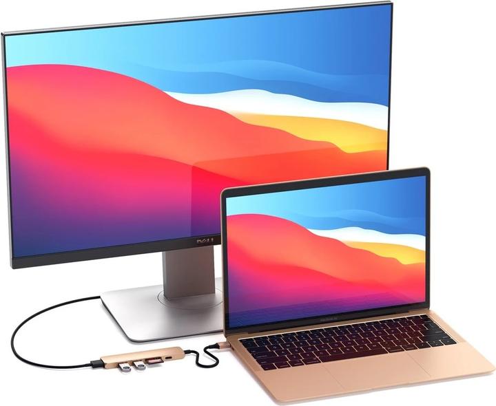 Image du produit Satechi USB-C Slim Multiport V2 (USB-C, 6 Ports)
