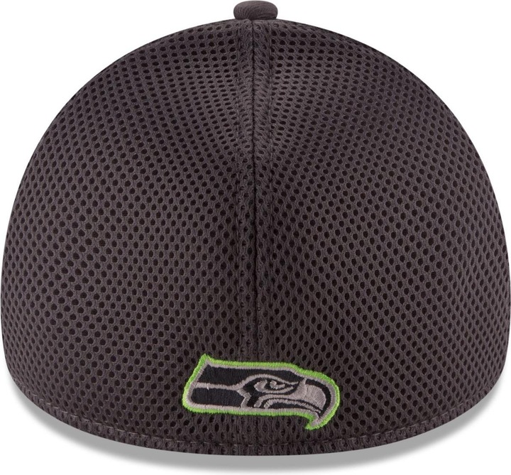 Actual product image New Era 39Thirty Stretch Mesh Cap - Seattle Seahawks - M/L (M/L)