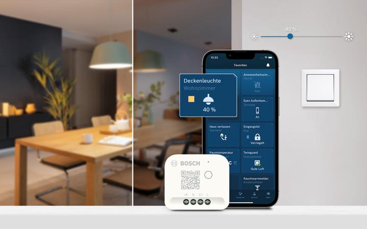 Actual product image Bosch Smart Home Dimmer (Dimming actuator)