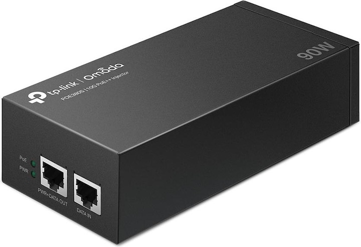 Actual product image TP-Link POE380S (802.3af (PoE), 802.3bt (PoE++), 802.3at (PoE+), 90 W)