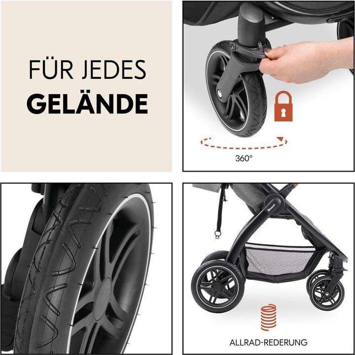 Produktbild Hauck Buggys & Sportwagen Buggy & Sportwagen UpTown Black inkl. 3in1
