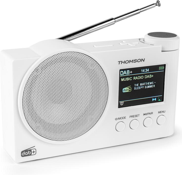 Thomson RT400DAB DAB+ / FM Radio / BT - White (DAB+, Bluetooth)