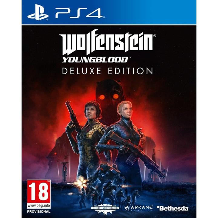 Immagine prodotto Bethesda Wolfenstein Youngblood - Edizione Deluxe Premium Inglese, cinese semplificato, coreano (PS4, EN)