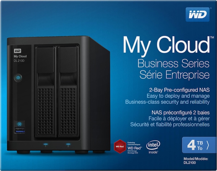Image du produit WD My Cloud Pro PR2100 (2 x 2 To, WD Red)