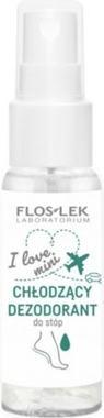 Floslek I Love Mini Cooling Foot Deodorant 30ml (Körperlotion, 30 ml)