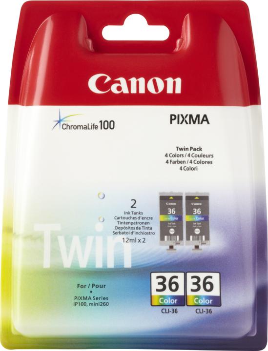 Actual product image Canon Cli-36 (Color)
