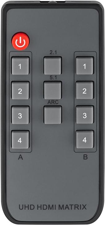 Immagine prodotto Goobay Switch a matrice HDMI da 4 a 2 4K @ 60 Hz