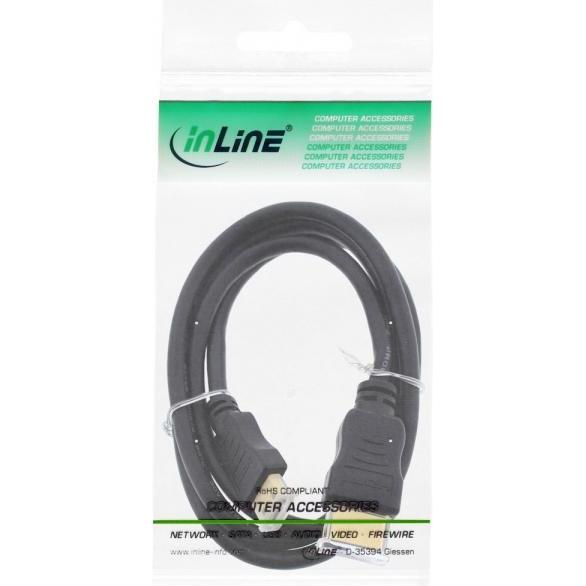 Thumbnail - InLine HDMI (Typ A) — mini HDMI (Typ C) (1.50 m, HDMI), Video Kabel