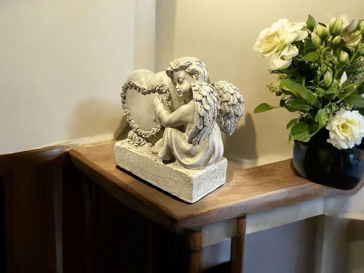 Immagine prodotto Dameco Decorazione tombale con angelo e cuore