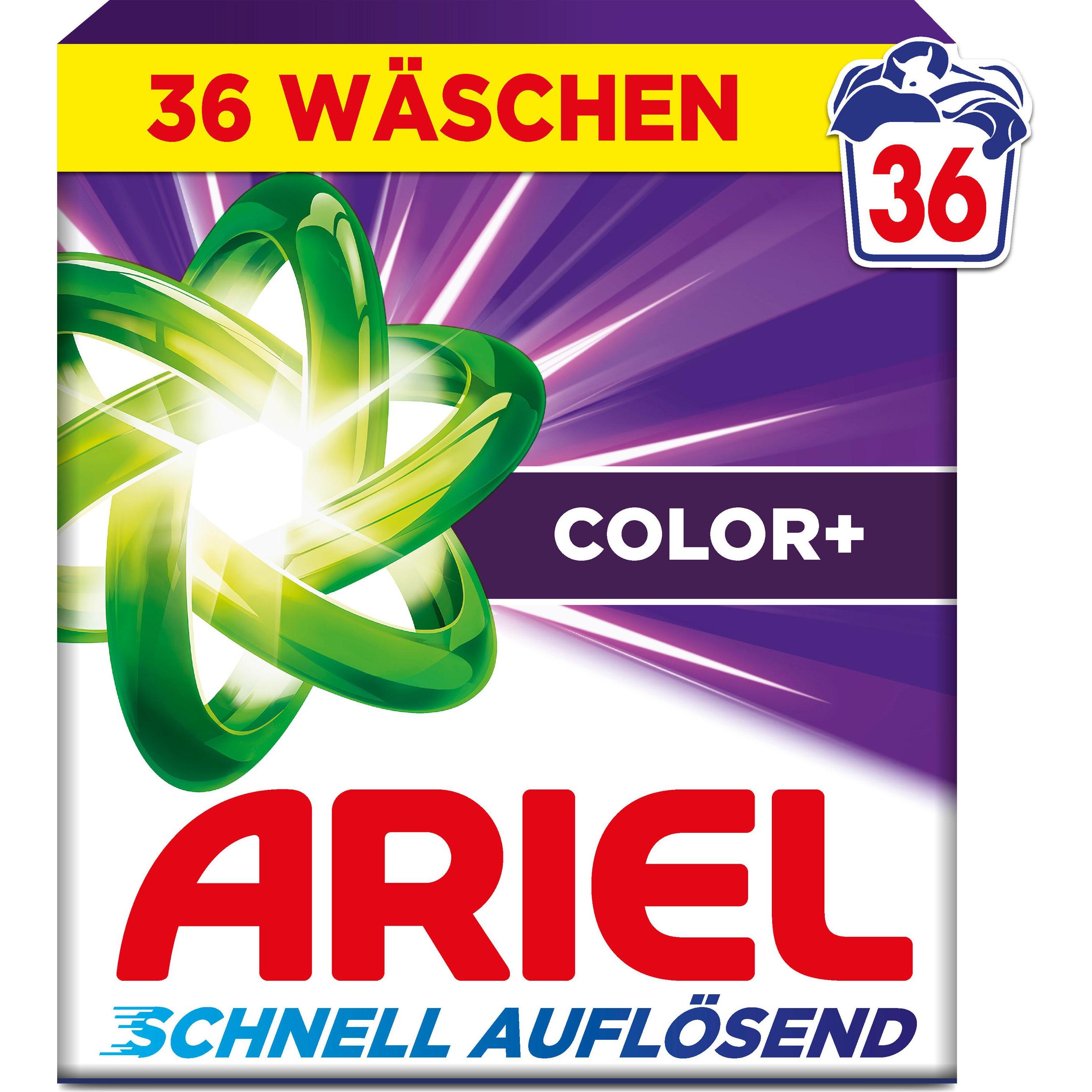 Ariel Color+, Waschmittel + Textilpflege
