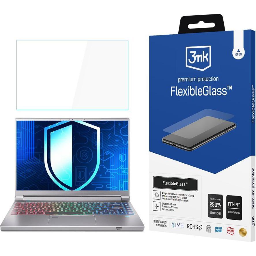 3MK Acer Predator Triton 14 - up to 15" FlexibleGlass (14"), Pellicola protettiva per notebook