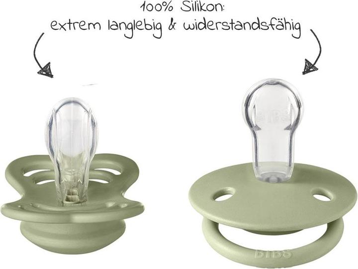 Immagine prodotto Bibs Succhietto Try-It Collection, Salvia (4 x, fino a 6 M.)