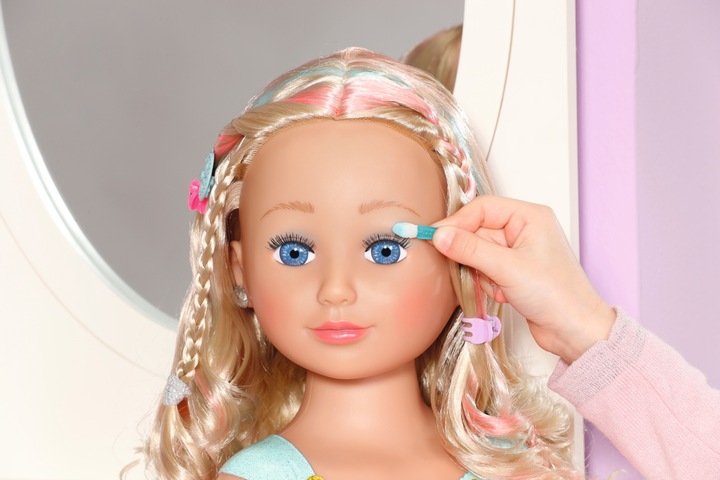 Actual product image Zapf Creation BABY born Sister Styling Head Princess