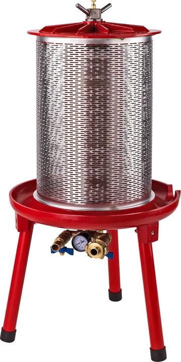 Dema Saftpresse Obstpresse mit Wasserkraft 20l