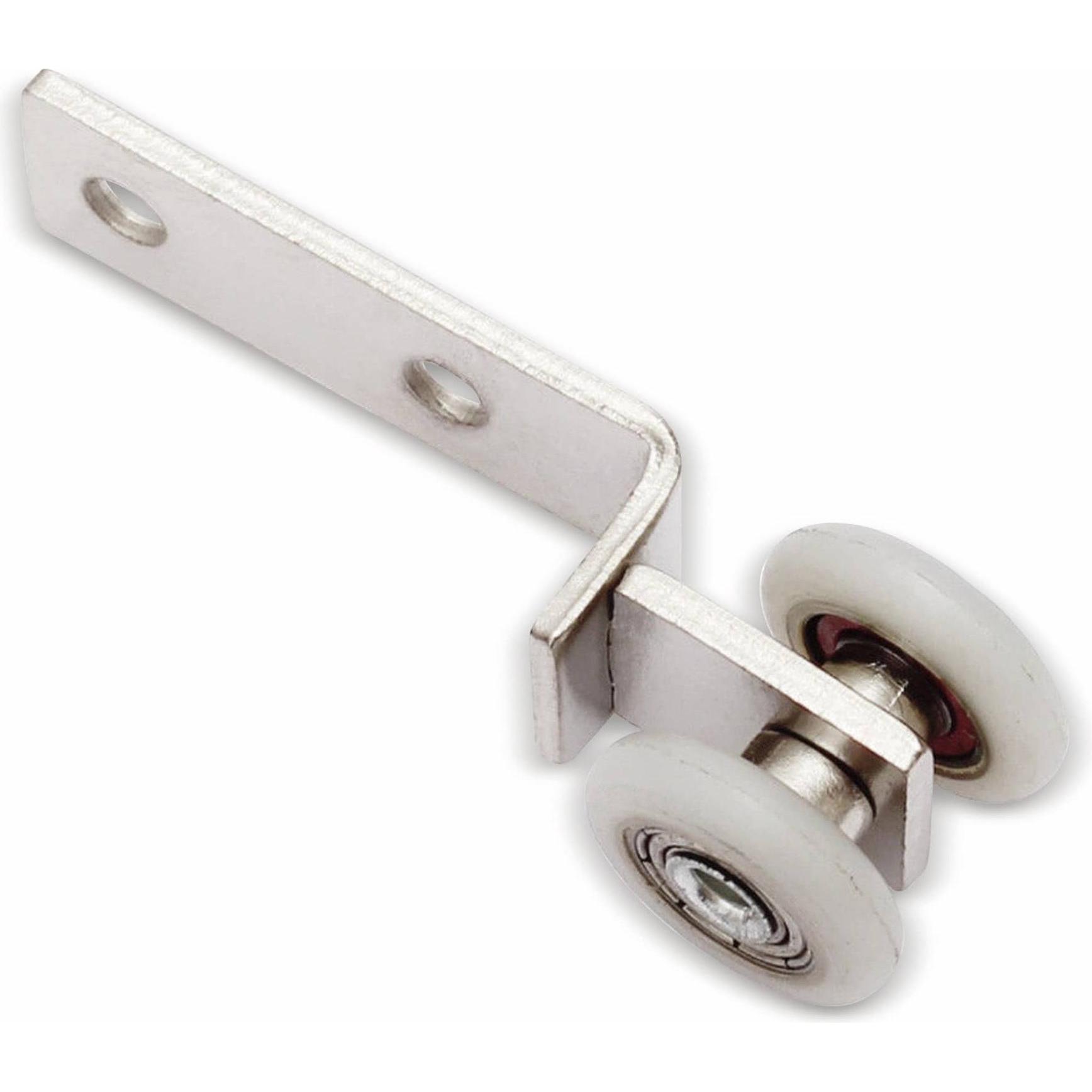 Eneroid, Möbelrollen, Doppel Laufrolle 20 mm für Laufschienen