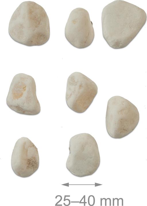 Actual product image Relaxdays Marble gravel