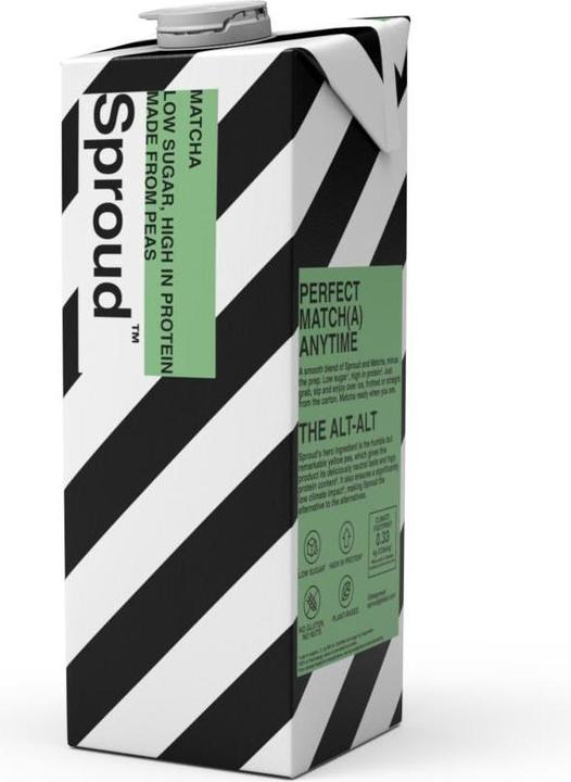 Sproud Matcha Erbse Milch 1 l