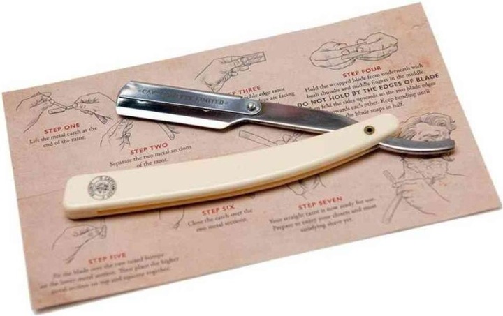 Actual product image Captain Fawcett Straight Razor