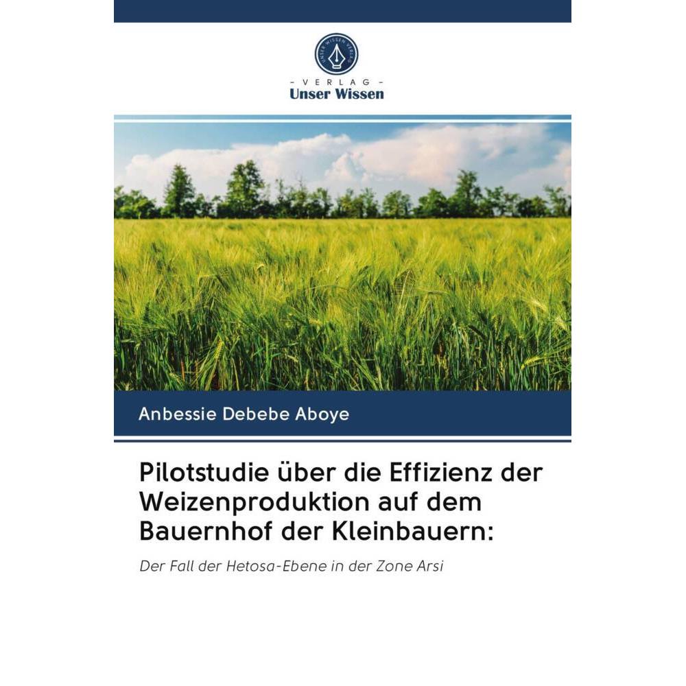 Pilotstudie über die Effizienz der Weizenproduktion auf dem Bauernhof der Kleinbauern:, Fachbücher von Anbessie Debebe A...