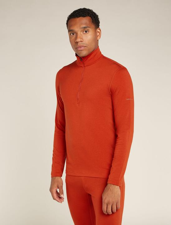 Actual product image Icebreaker Men Merino Blend Core Heavyweight LS Half Zip (M)