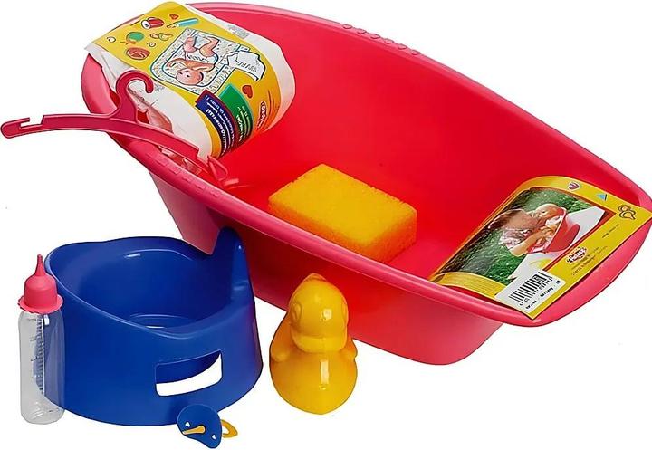 Actual product image Heless Bathtub filled