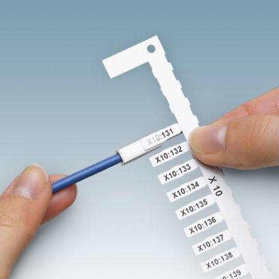 Produktbild Phoenix Contact Phoenix US-WMT (18X4) - Kabelmarkierungen - Weiss - Polyvinylchlorid (PVC) - Deut