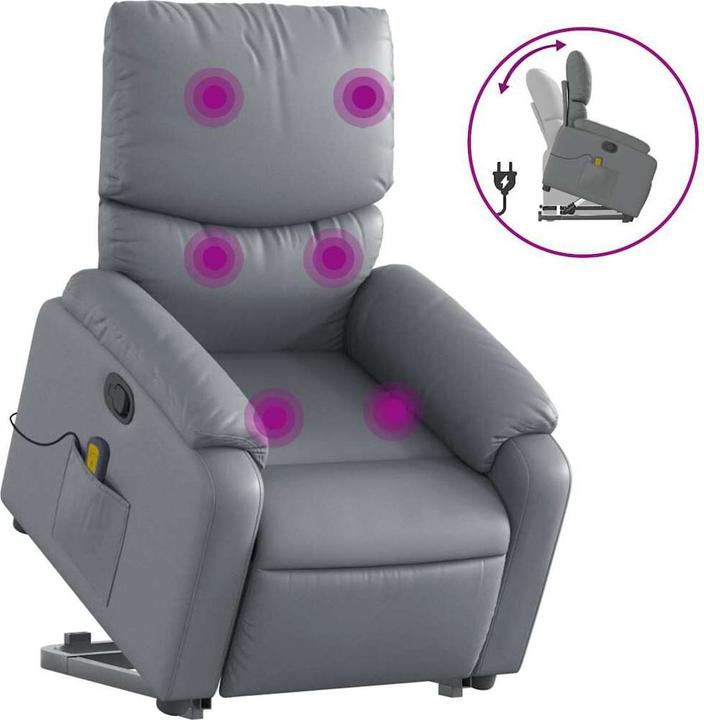 Image du produit vidaXL Massagesessel mit Aufstehhilfe
