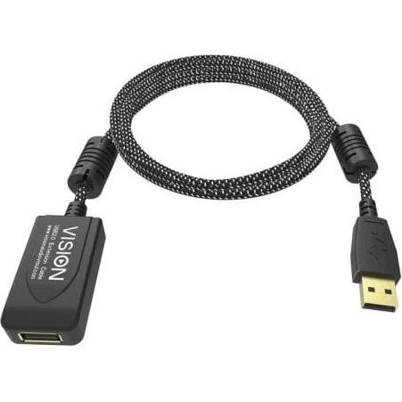 Vision Techconnect - USB-Verlängerungskabel - USB (W) (5 m, USB 2.0), USB Kabel
