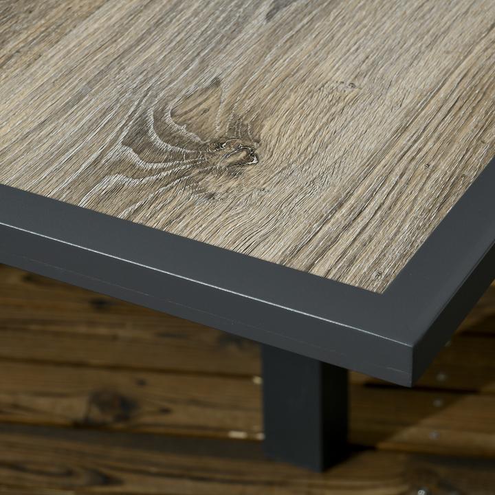 Produktbild Outsunny Gartentisch mit ausziehbarer Tischplatte (80 cm)