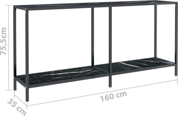 Image du produit vidaXL Konsolentisch (35 x 160 x 75.50 cm)