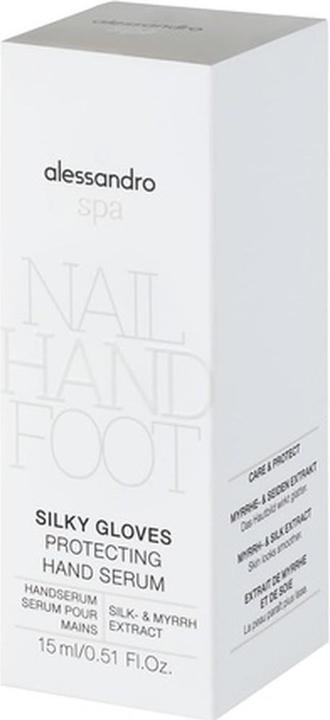 Immagine prodotto Alessandro Spa - Guanti di seta che proteggono il siero per le mani (15 ml)